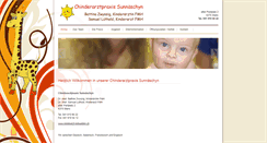 Desktop Screenshot of kinderarzt-nidwalden.ch
